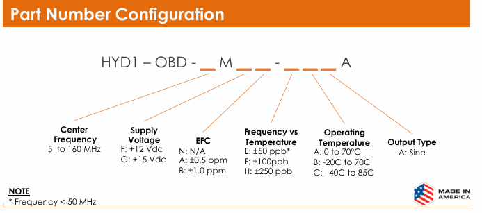 Bliley HYD1-OBD-35MFA-ECAA OCXO溫補(bǔ)晶振 Bliley HYD1-OBD-35MFA-ECAA OCXO溫補(bǔ)晶振