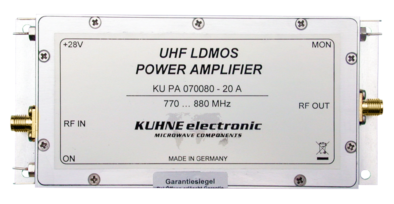 Kuhne KU PA 070080-20 A射頻功率放大器770-880MHz