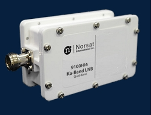 Norsat 9000H4-EC Ka波段四頻PLL低噪聲模塊17.2-18.2GHz